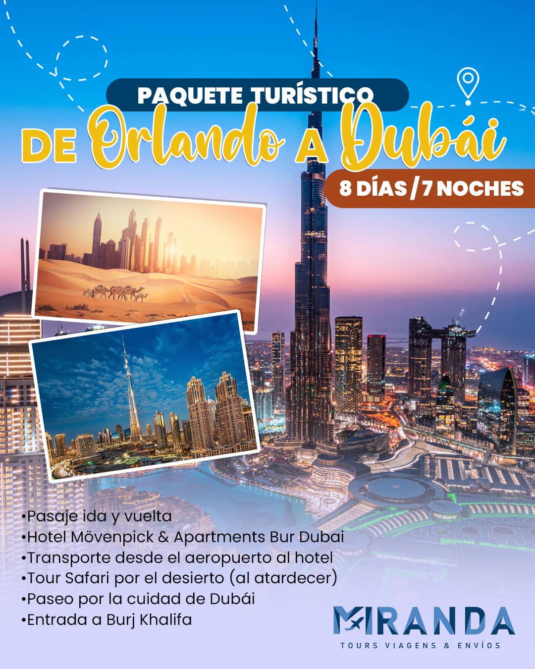 Orlando a Dubái