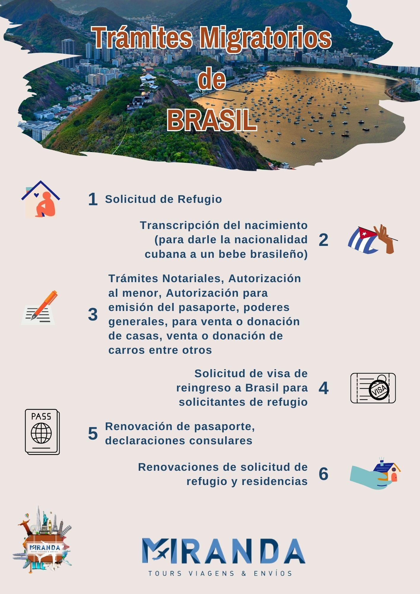 Trámite de migración de Brasil – Parte 1