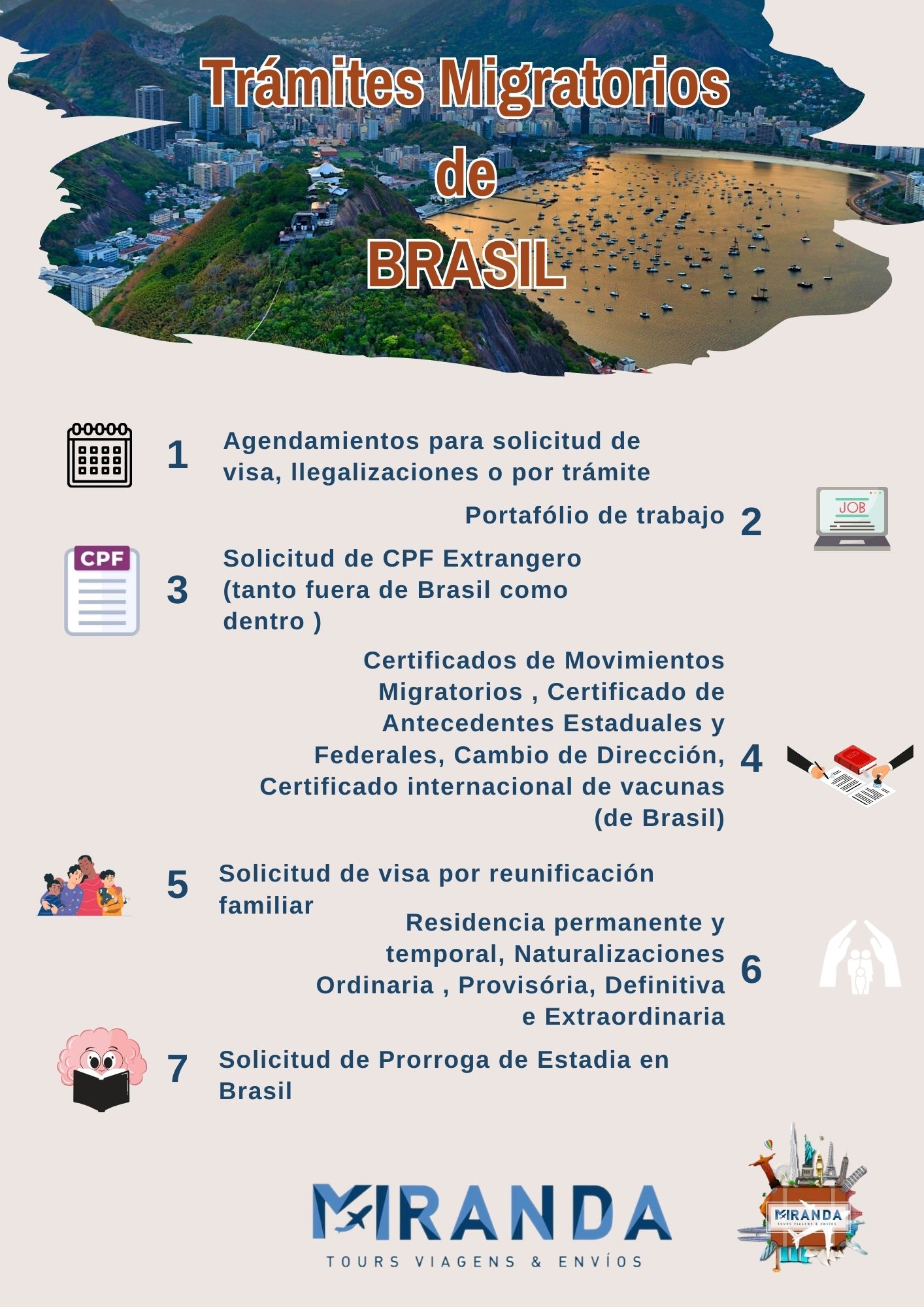 Trámite de migración de Brasil – Parte 2