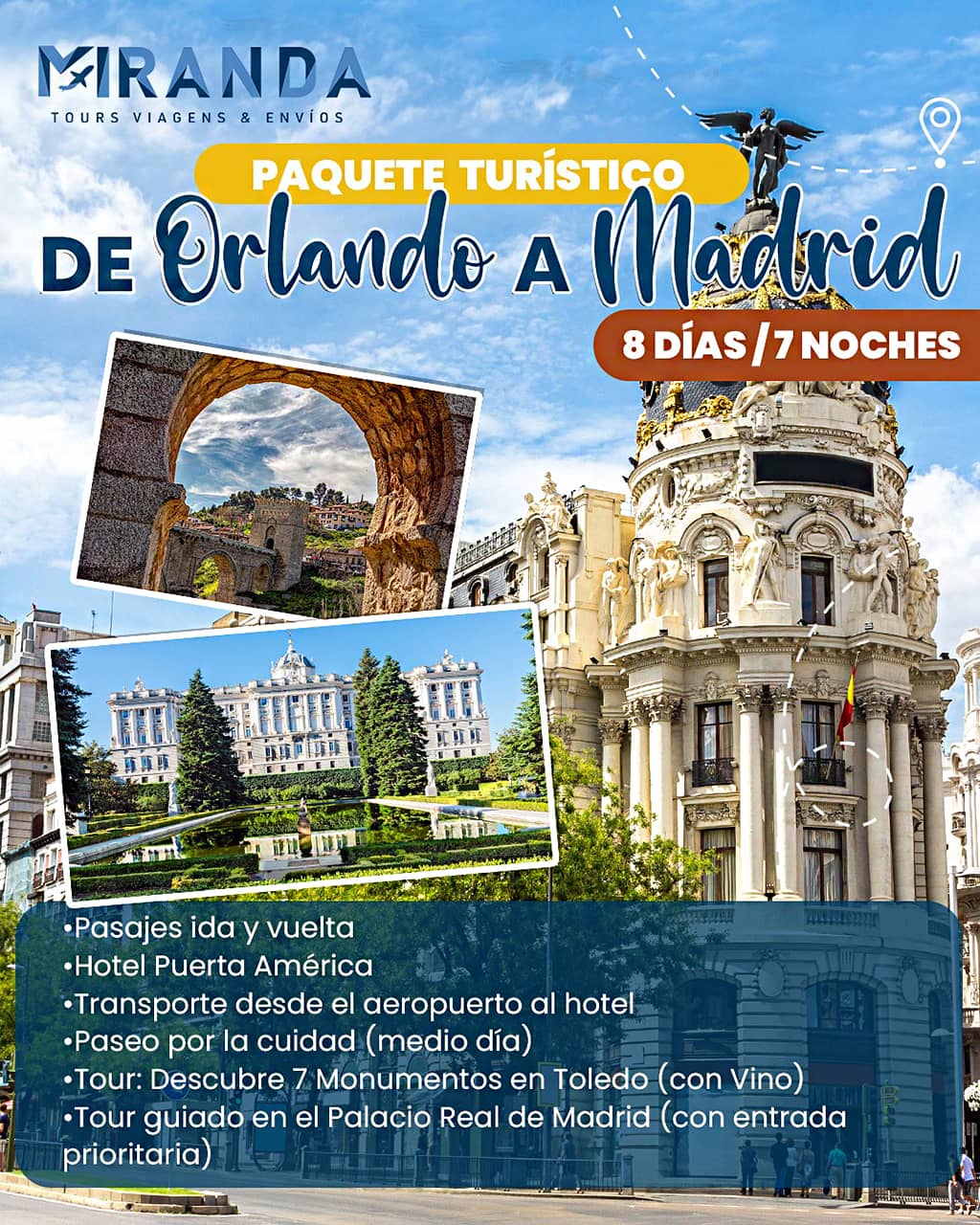 De Orlando a Madrid