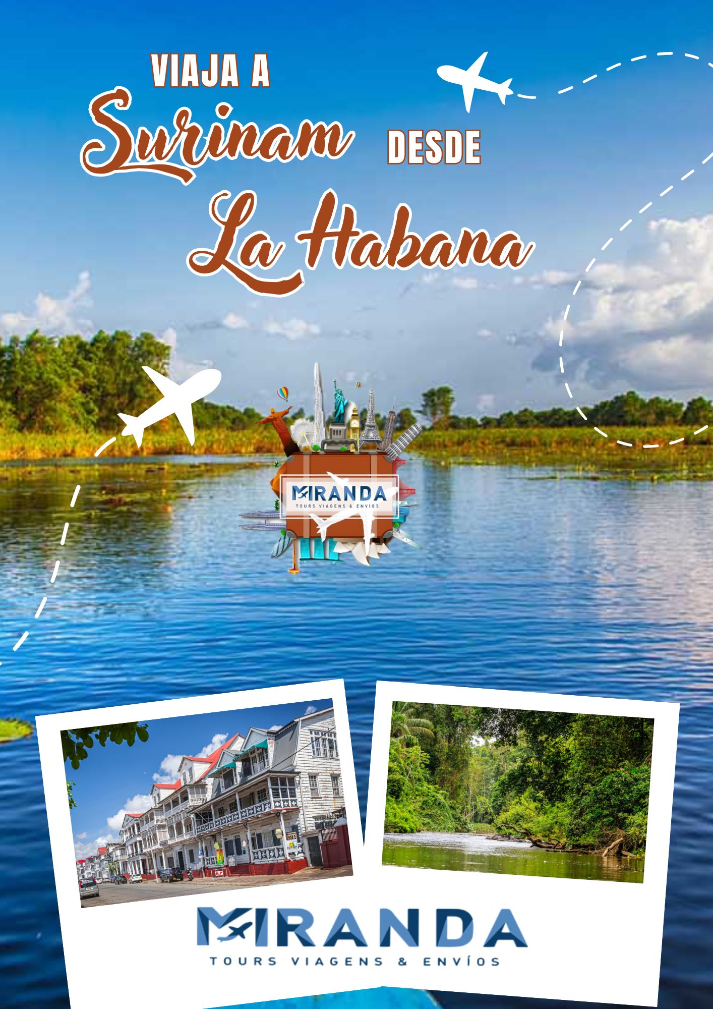 Viaja a Surinam desde La Habana