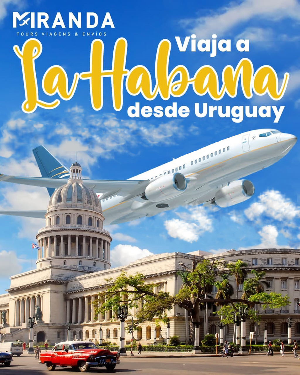 Viaja de Uruguay a La Habana